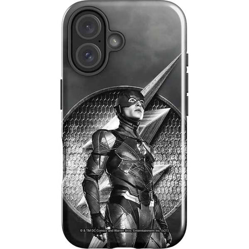 The Justice League (2017) Flash Poster iPhone 16 Plus Impact Case